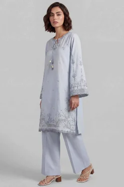 2 Piece - Embroidered Suit - 42601634