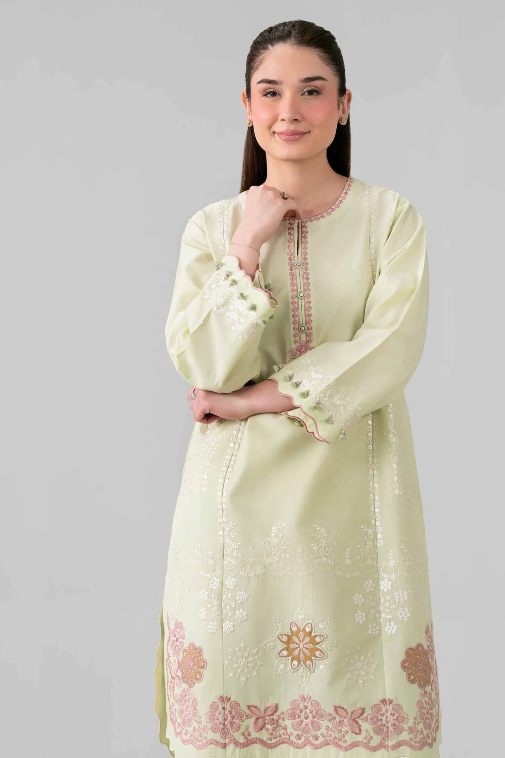 2 Piece - Embroidered Suit - 42601642