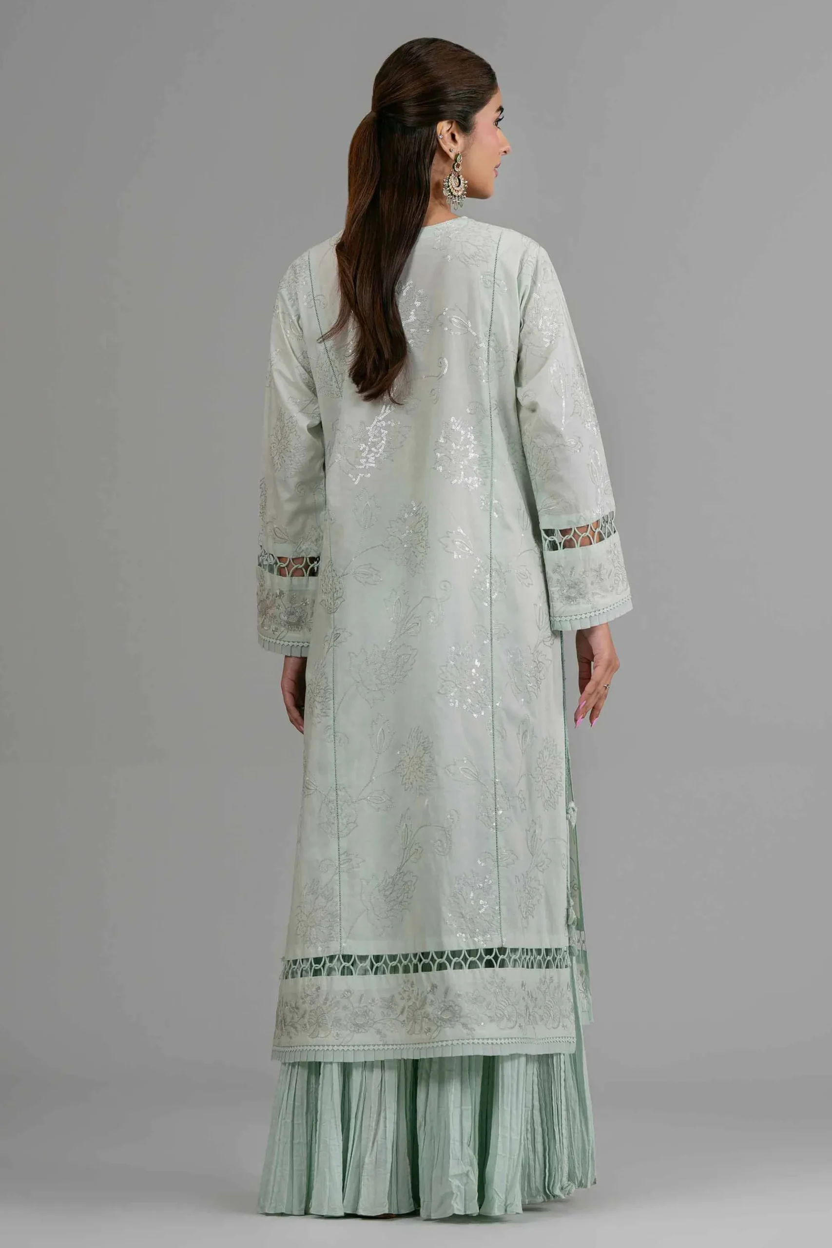 2 Piece - Embroidered Suit - 42619934