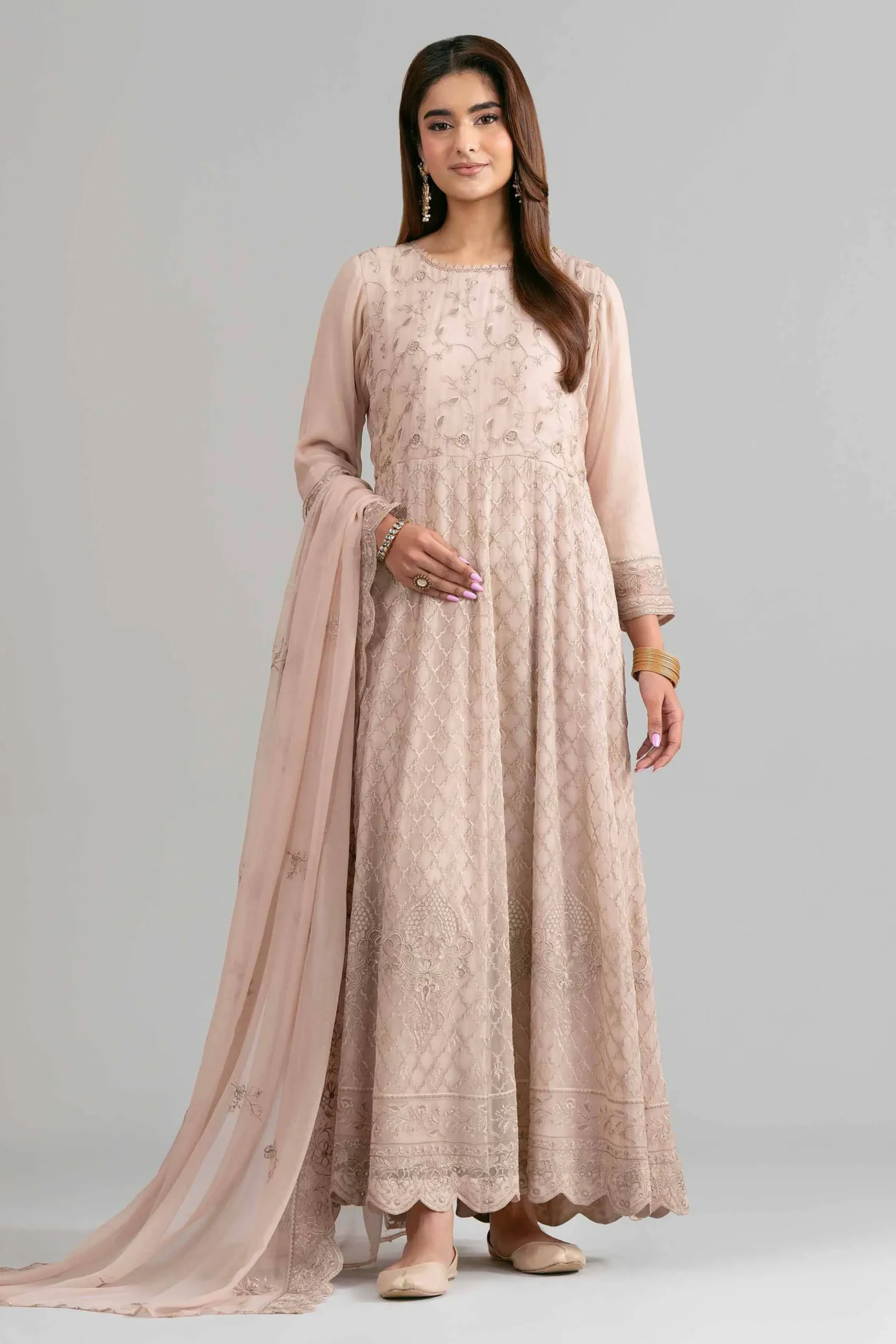 2 Piece - Embroidered Suit - 42619955