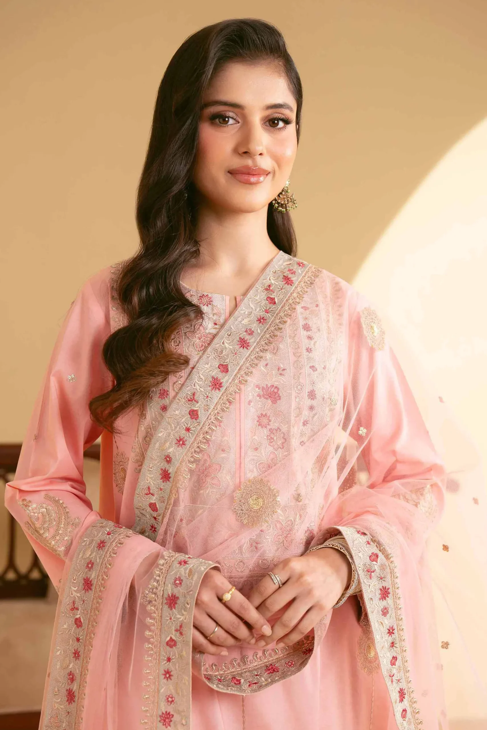 3 Piece - Embroidered Suit - 42519121