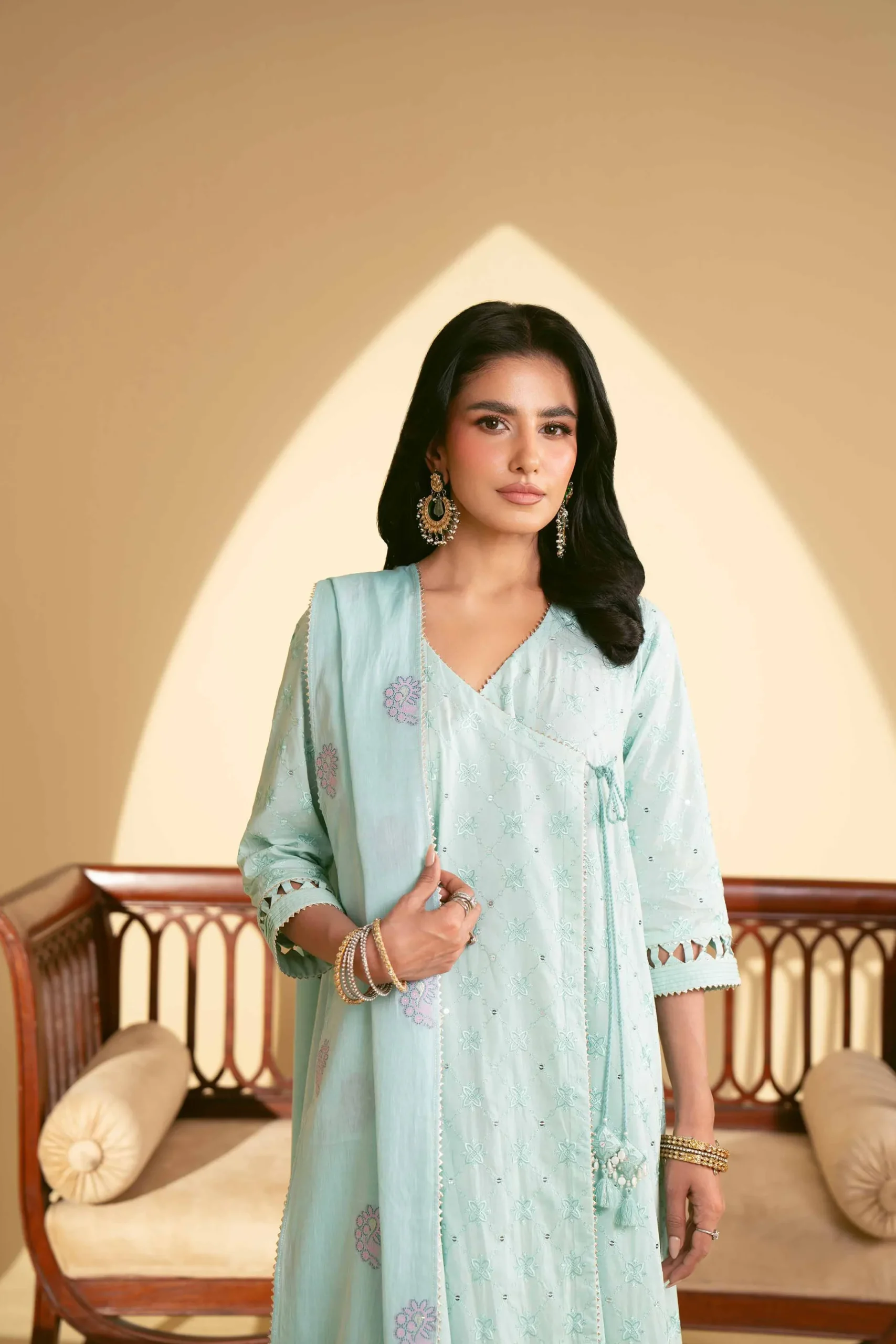 3 Piece - Embroidered Suit - 42519187