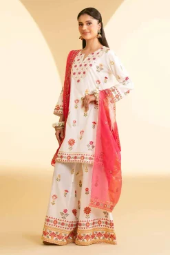 3 Piece - Embroidered Suit - 42219885