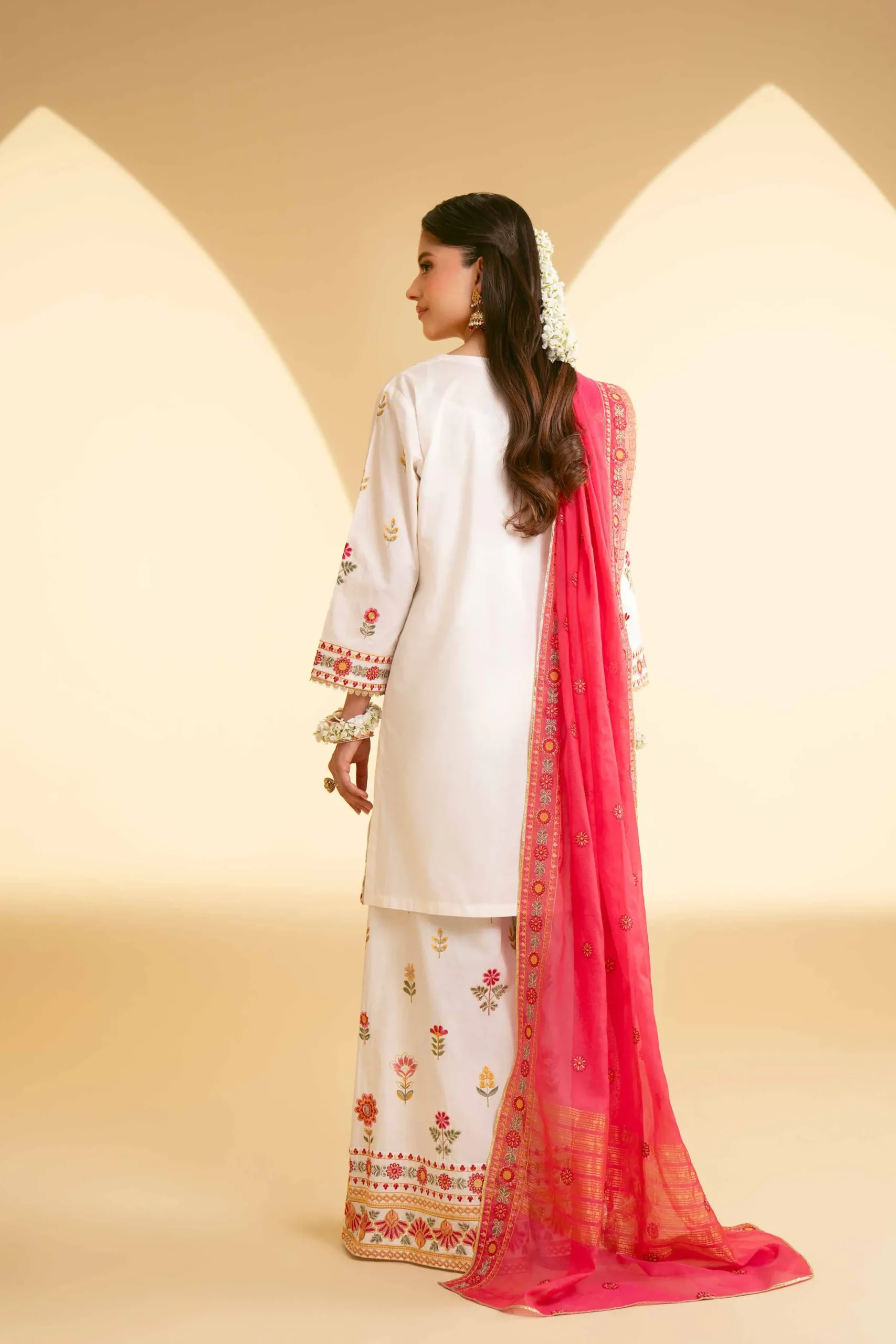 3 Piece - Embroidered Suit - 42219885
