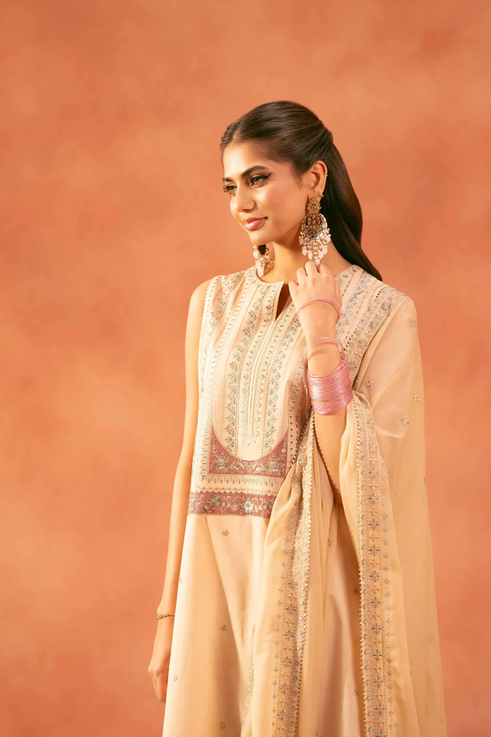 3 Piece - Embroidered Suit - 42519206
