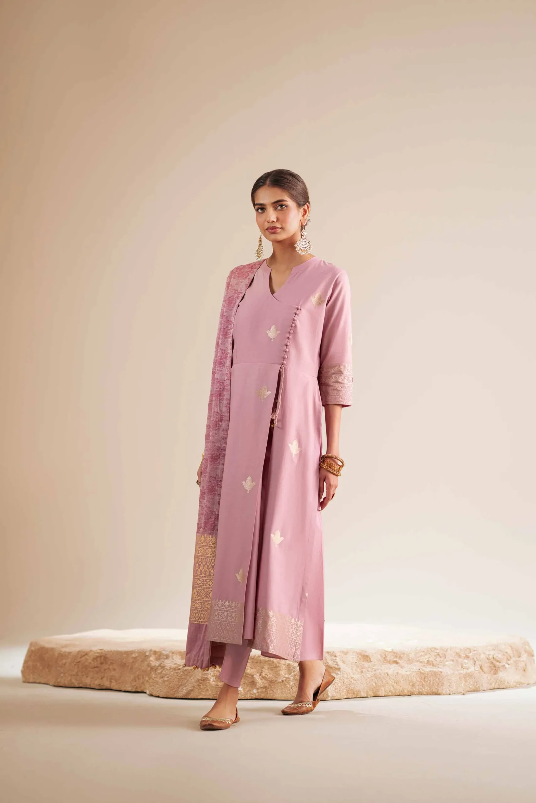 3 Piece - Embroidered Suit - 42411458