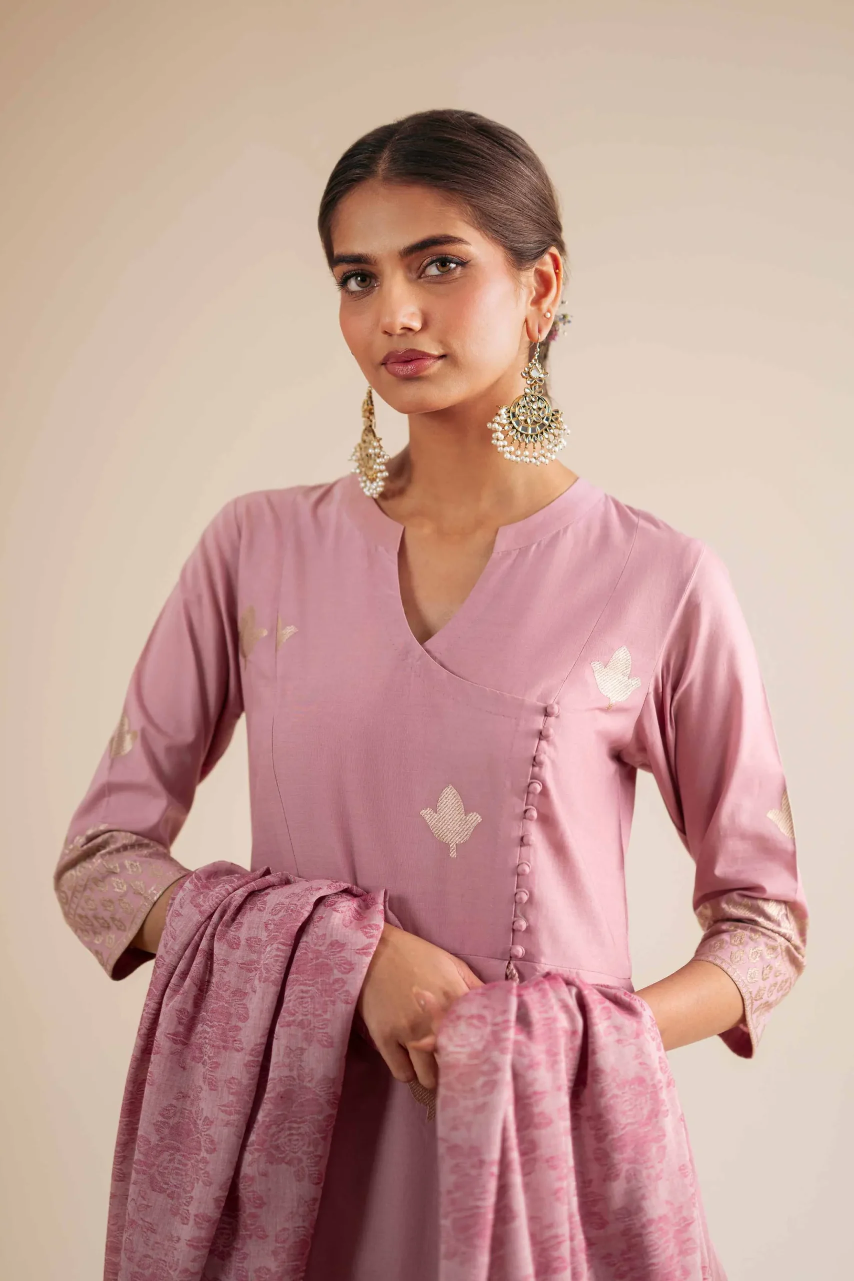 3 Piece - Embroidered Suit - 42411458