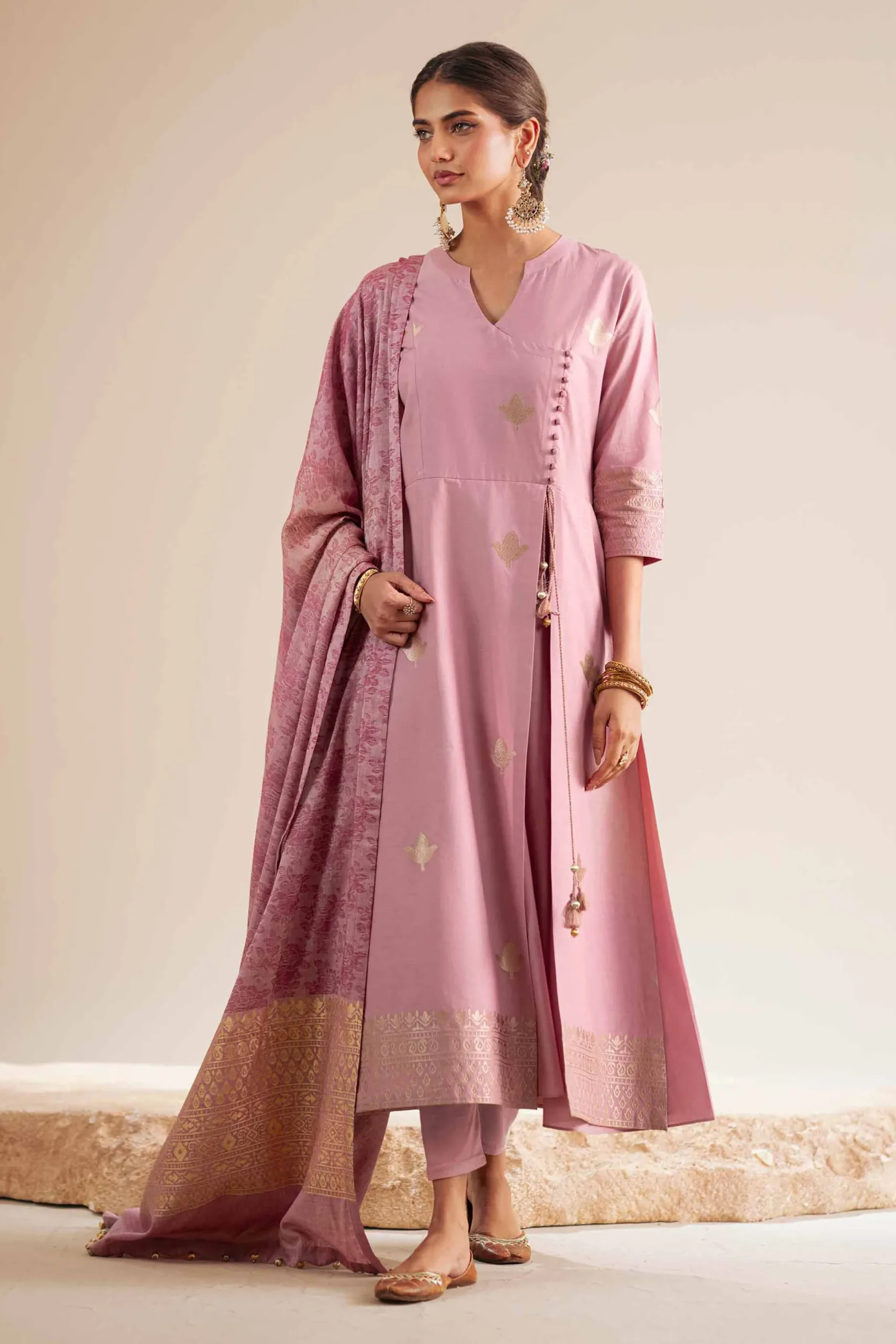 3 Piece - Embroidered Suit - 42411458