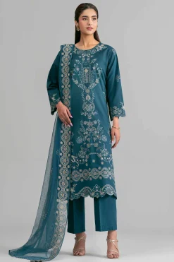 3 Piece - Embroidered Suit - 42619959