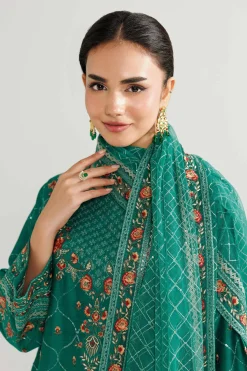 3 Piece - Embroidered Suit - 42519545