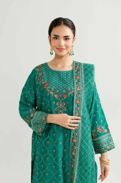 3 Piece - Embroidered Suit - 42519545