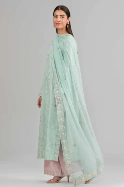 3 Piece - Embroidered Suit - 42619941
