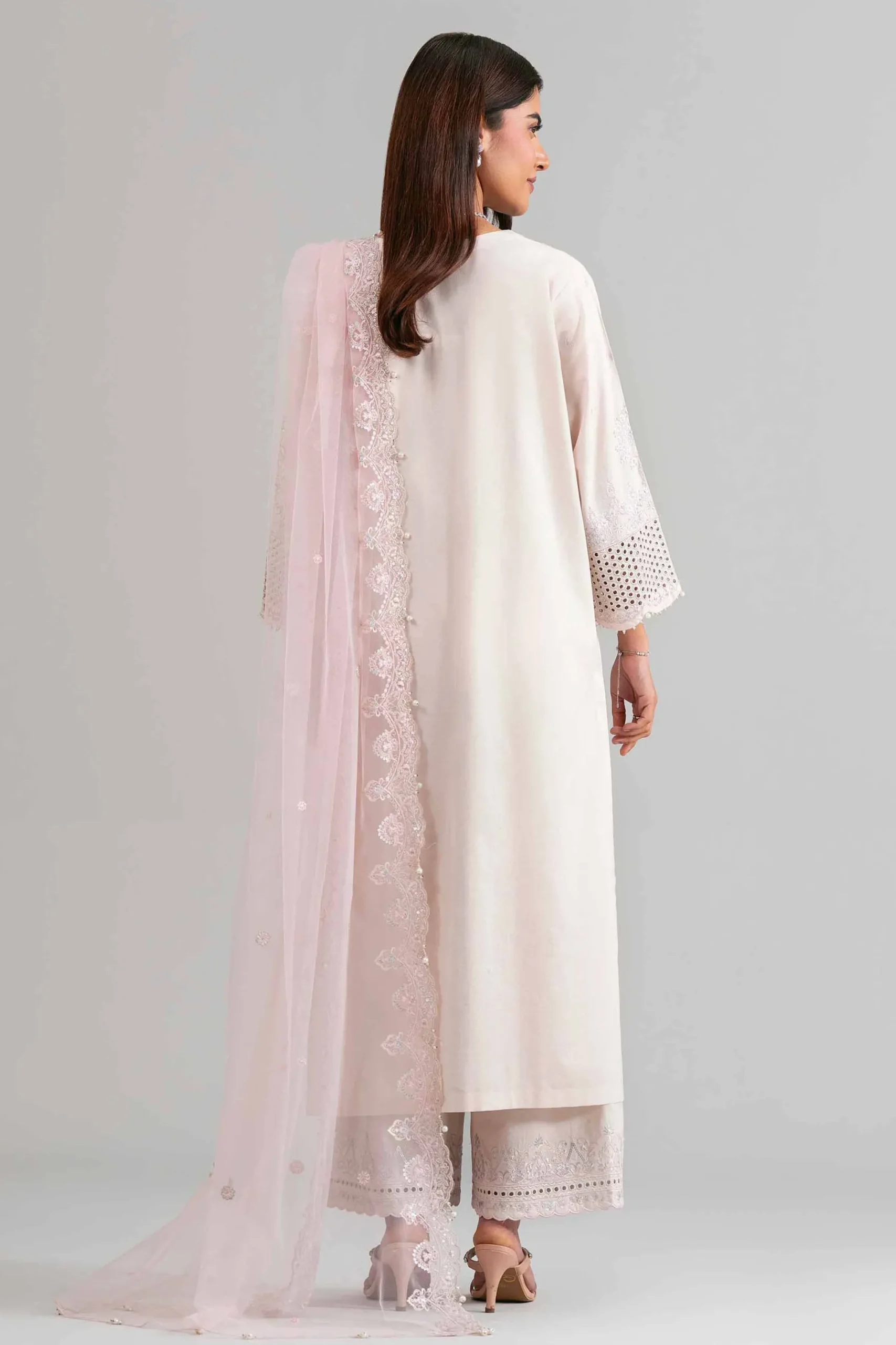 3 Piece - Embroidered Suit - 42619951