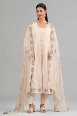 3 Piece - Embroidered Suit - 42619940
