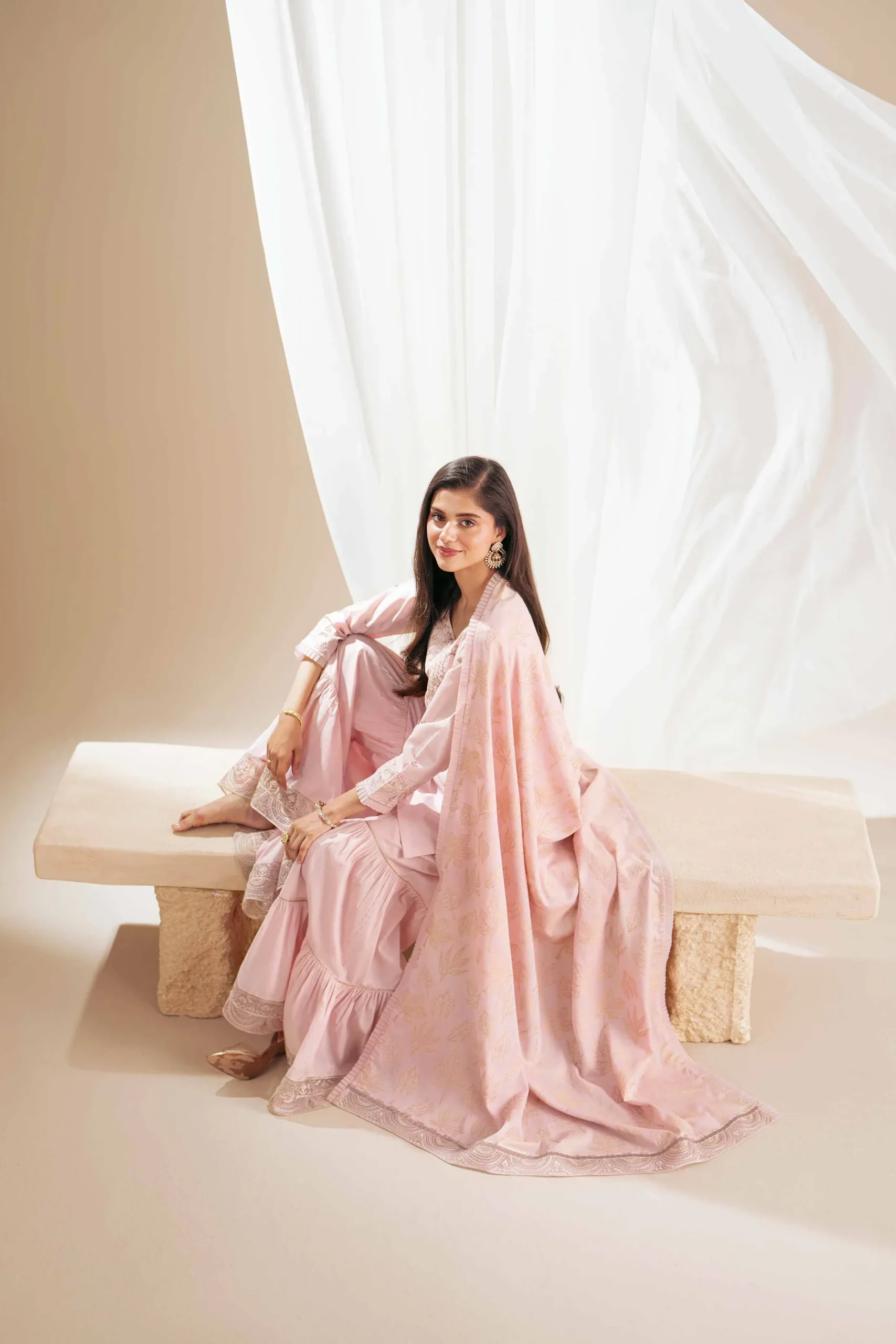 3 Piece - Embroidered Suit - 42519213
