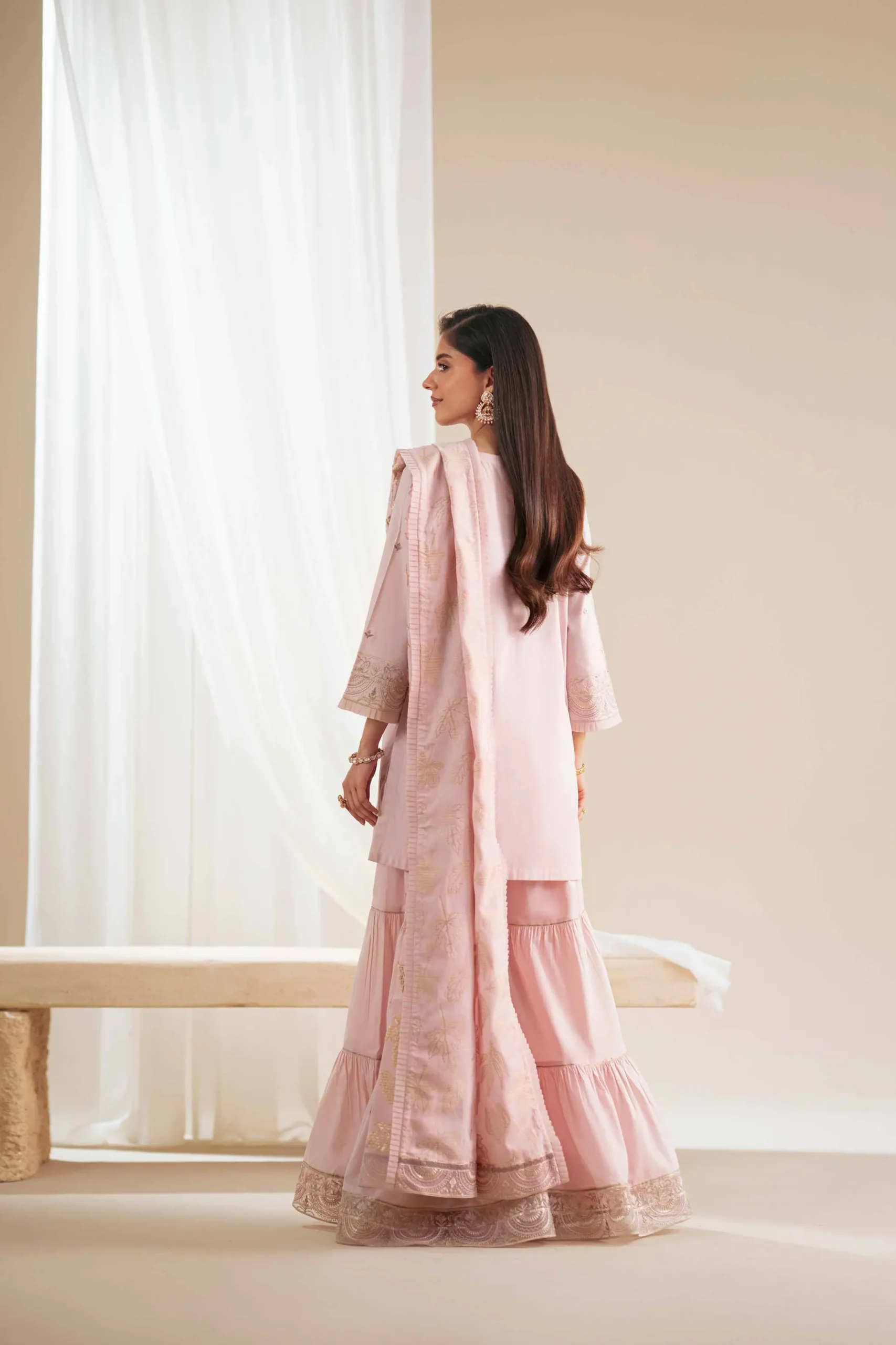3 Piece - Embroidered Suit - 42519213