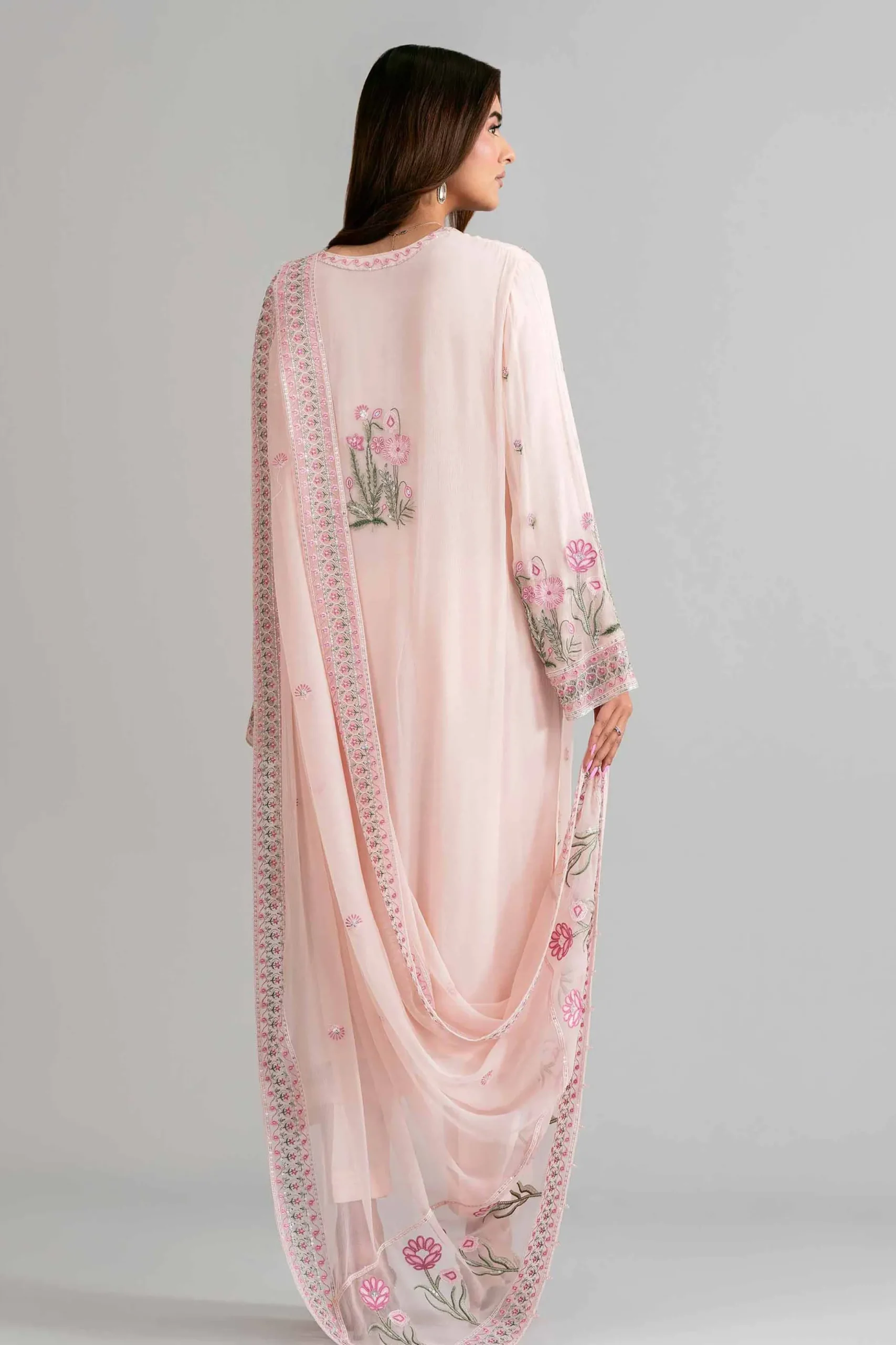3 Piece - Embroidered Suit - 42619958