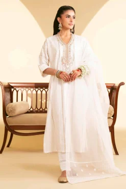 3 Piece - Embroidered Suit - 42519373