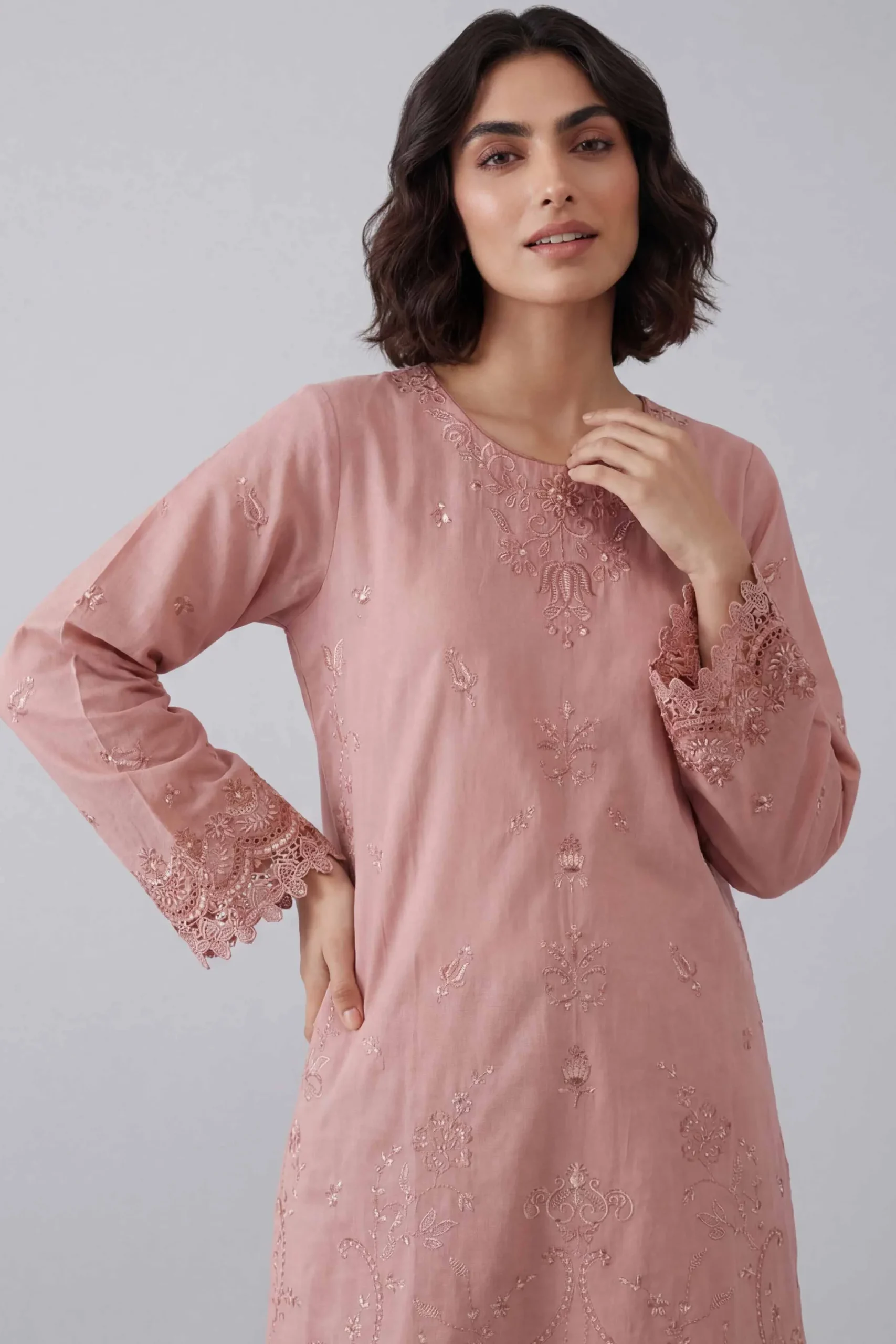 2 Piece - Embroidered Suit - 42601636