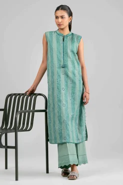2 Piece - Embroidered Suit - 42601391