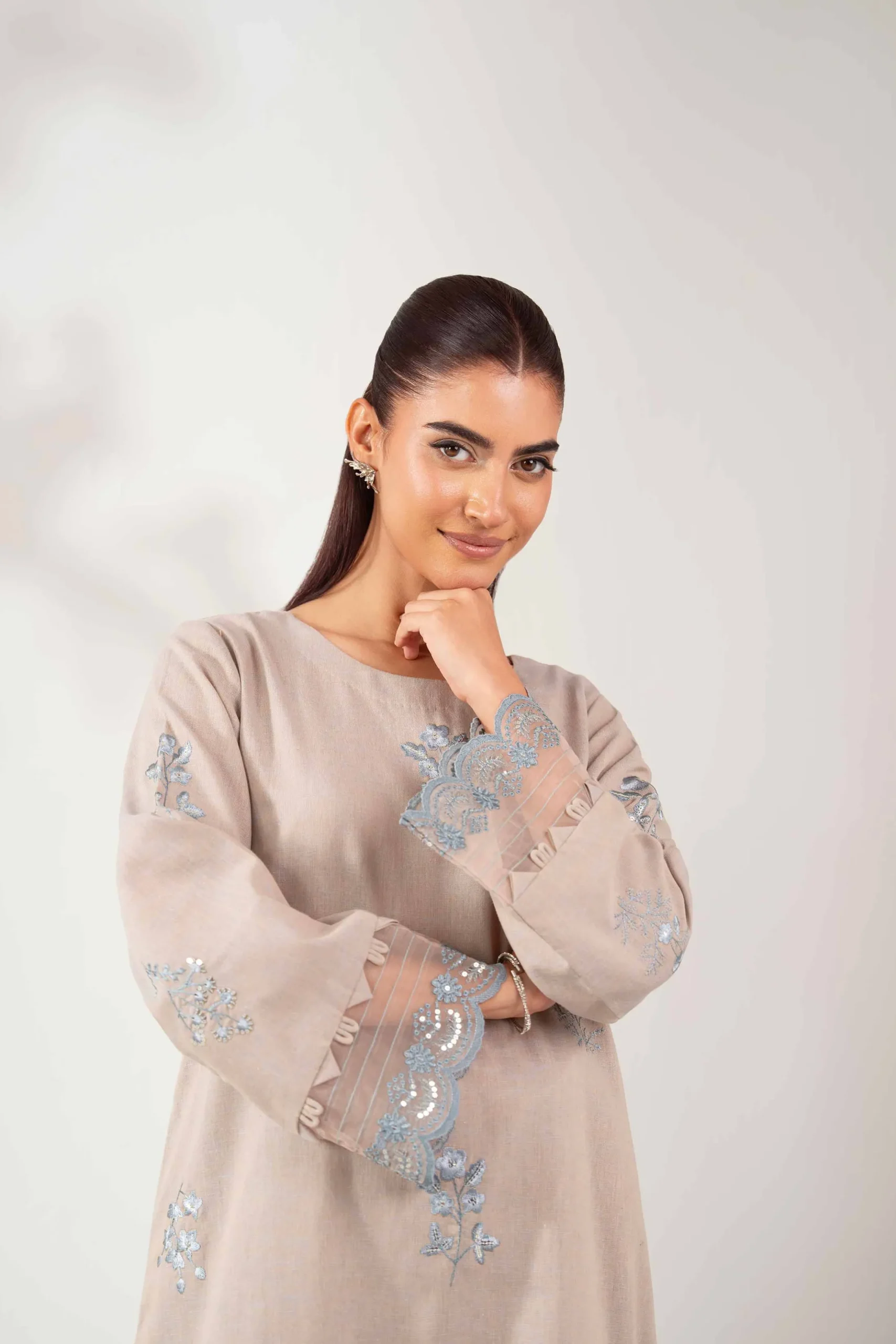 2 Piece - Embroidered Suit - 42502480