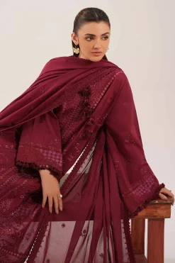 3 Piece - Embroidered Suit - 42601298
