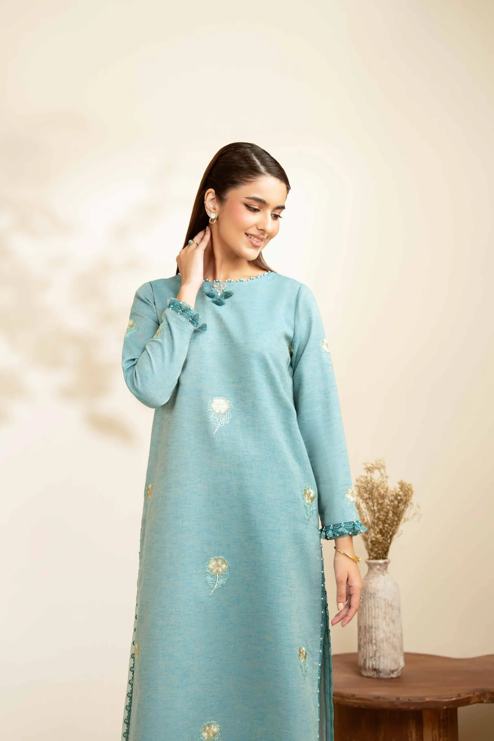 2 Piece - Embroidered Suit - 42502475