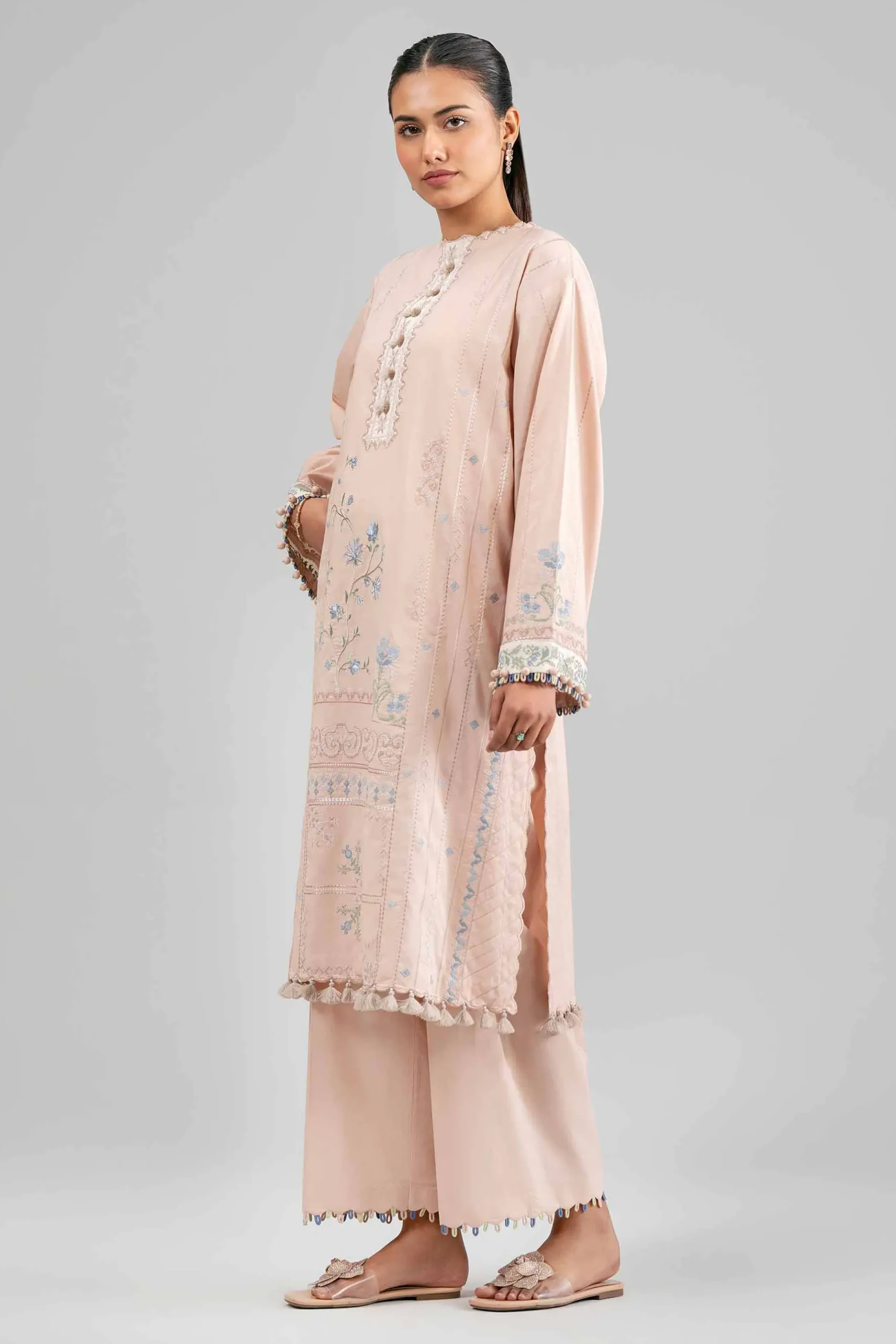 2 Piece - Embroidered Suit - 42601425