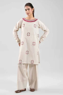 2 Piece - Embroidered Suit - 42502304