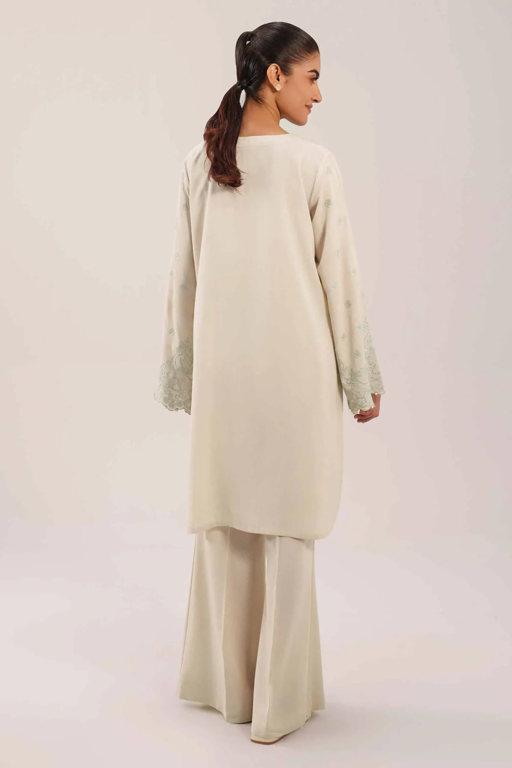 2 Piece - Embroidered Suit - 42502341
