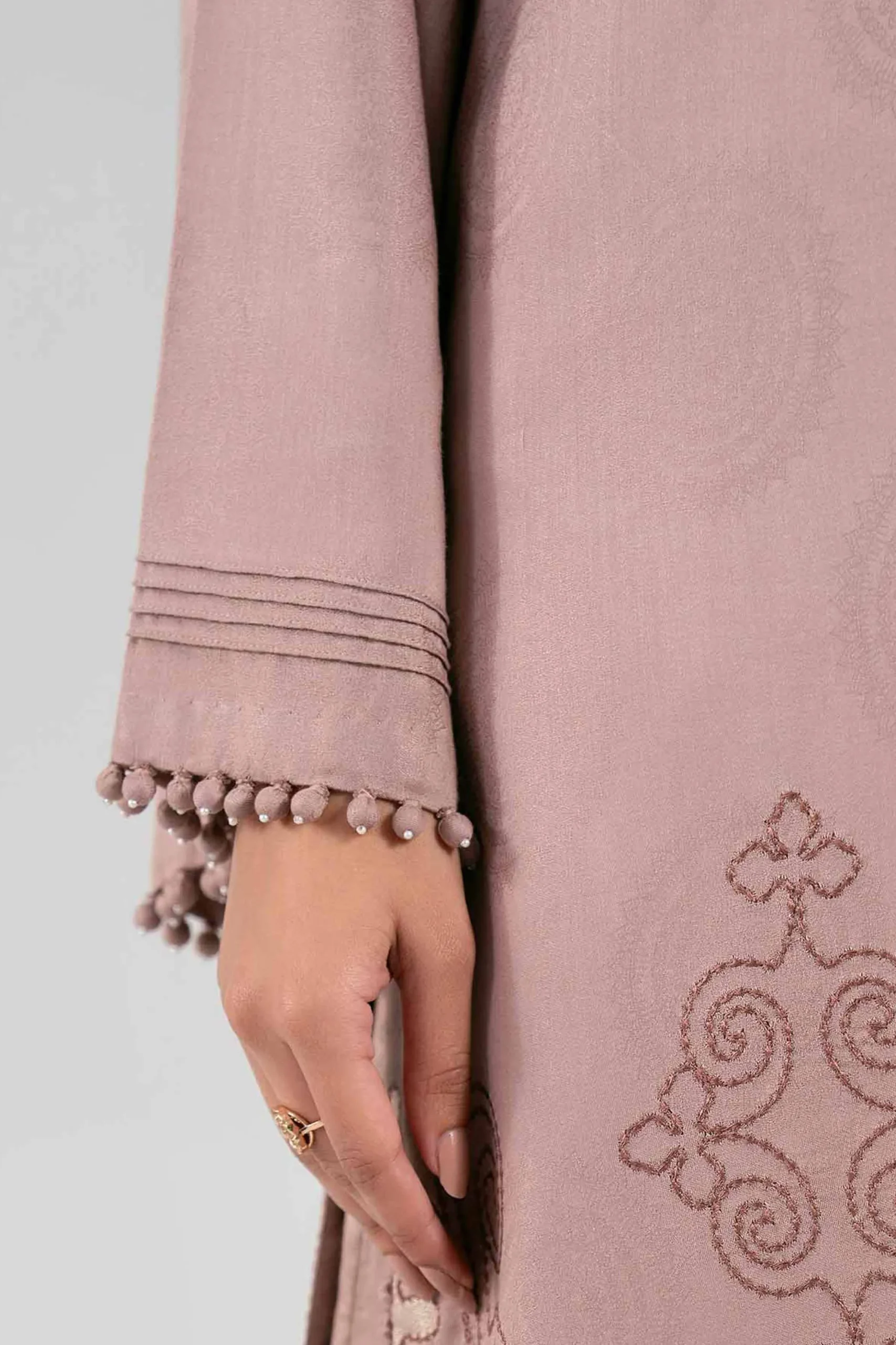 2 Piece - Embroidered Suit - 42503737