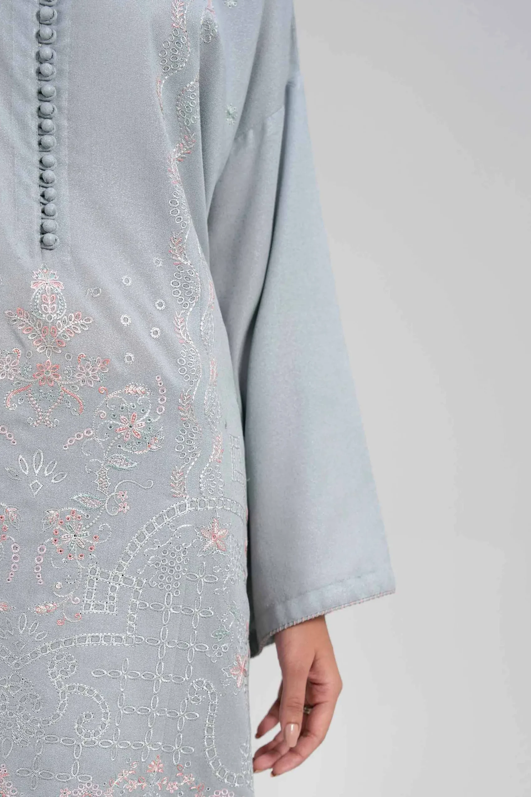 2 Piece - Embroidered Suit - 42502340