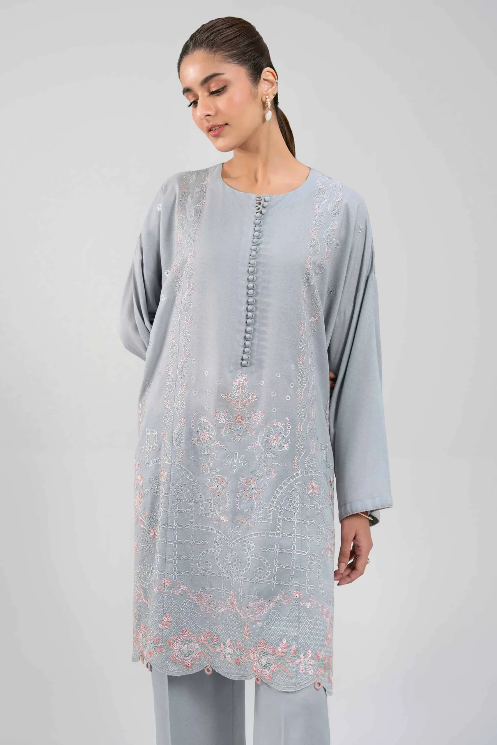 2 Piece - Embroidered Suit - 42502340
