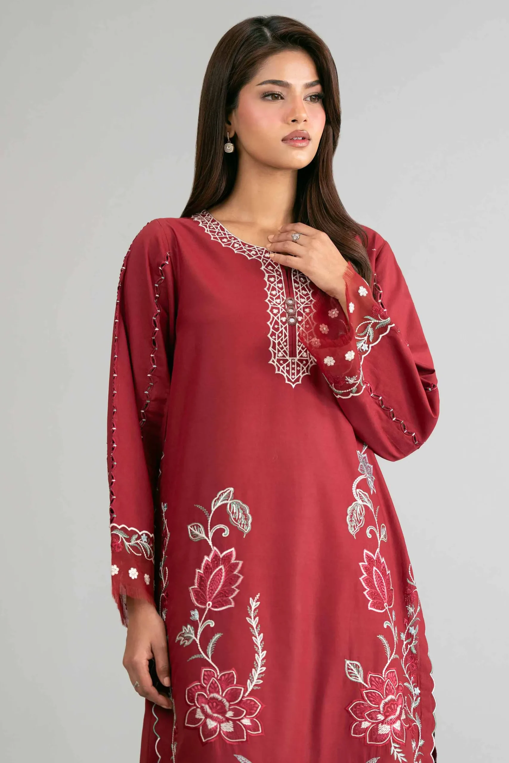 2 Piece - Embroidered Suit - 42601625