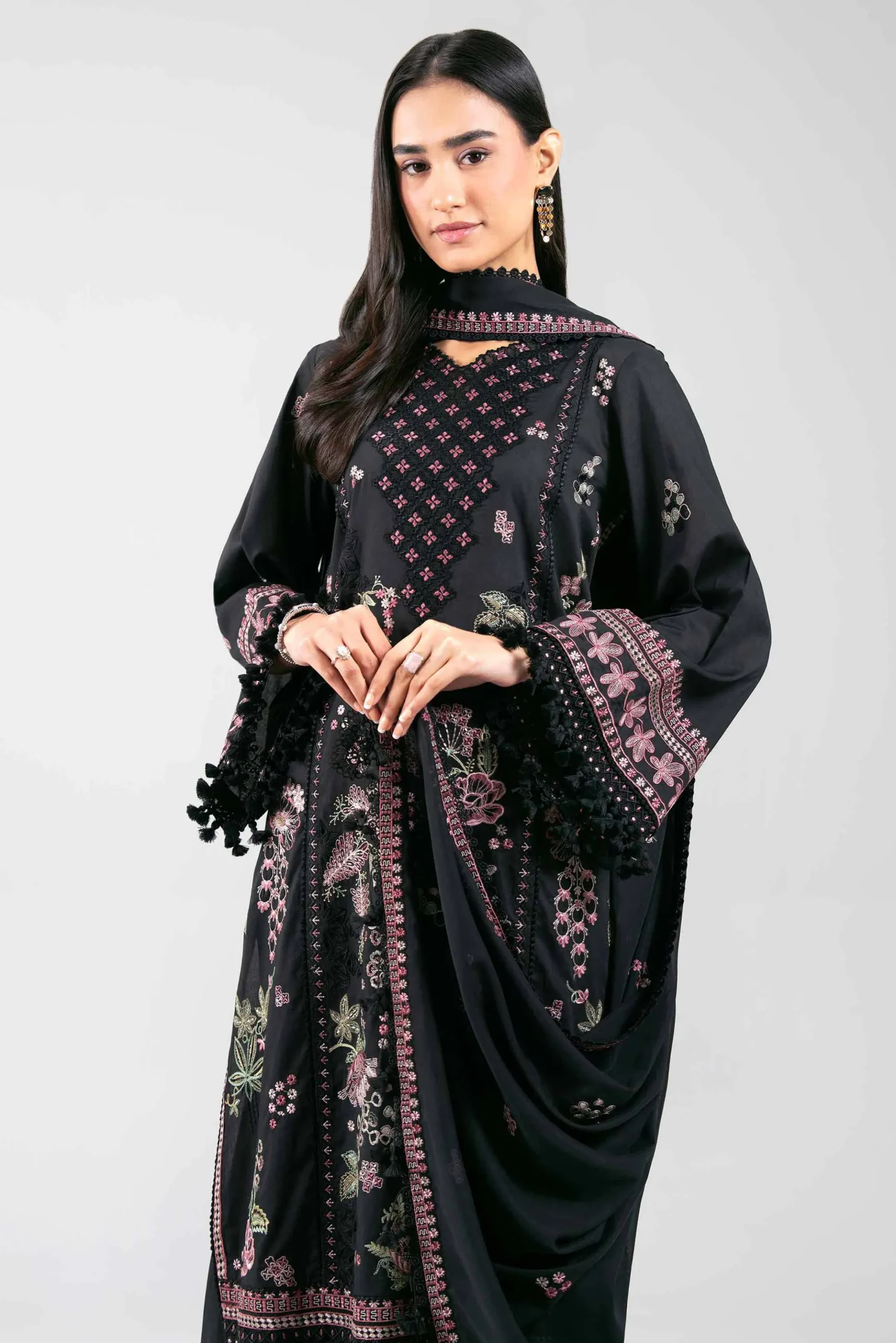 3 Piece - Embroidered Suit - 42601299