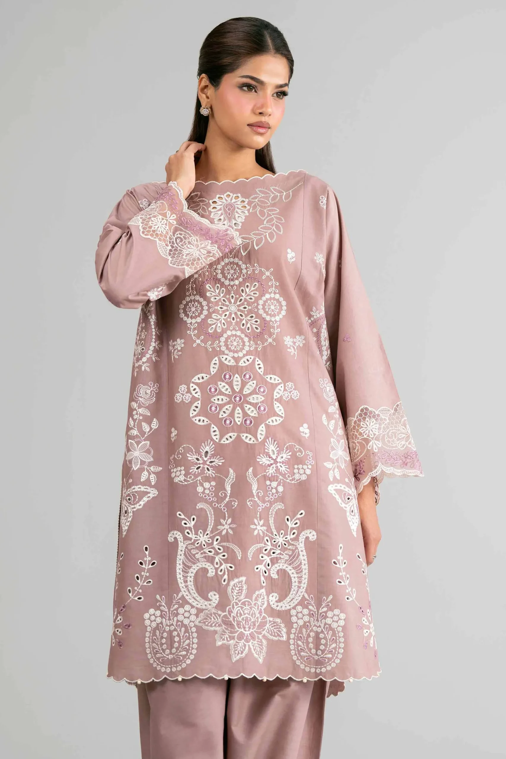 2 Piece - Embroidered Suit - 42601626