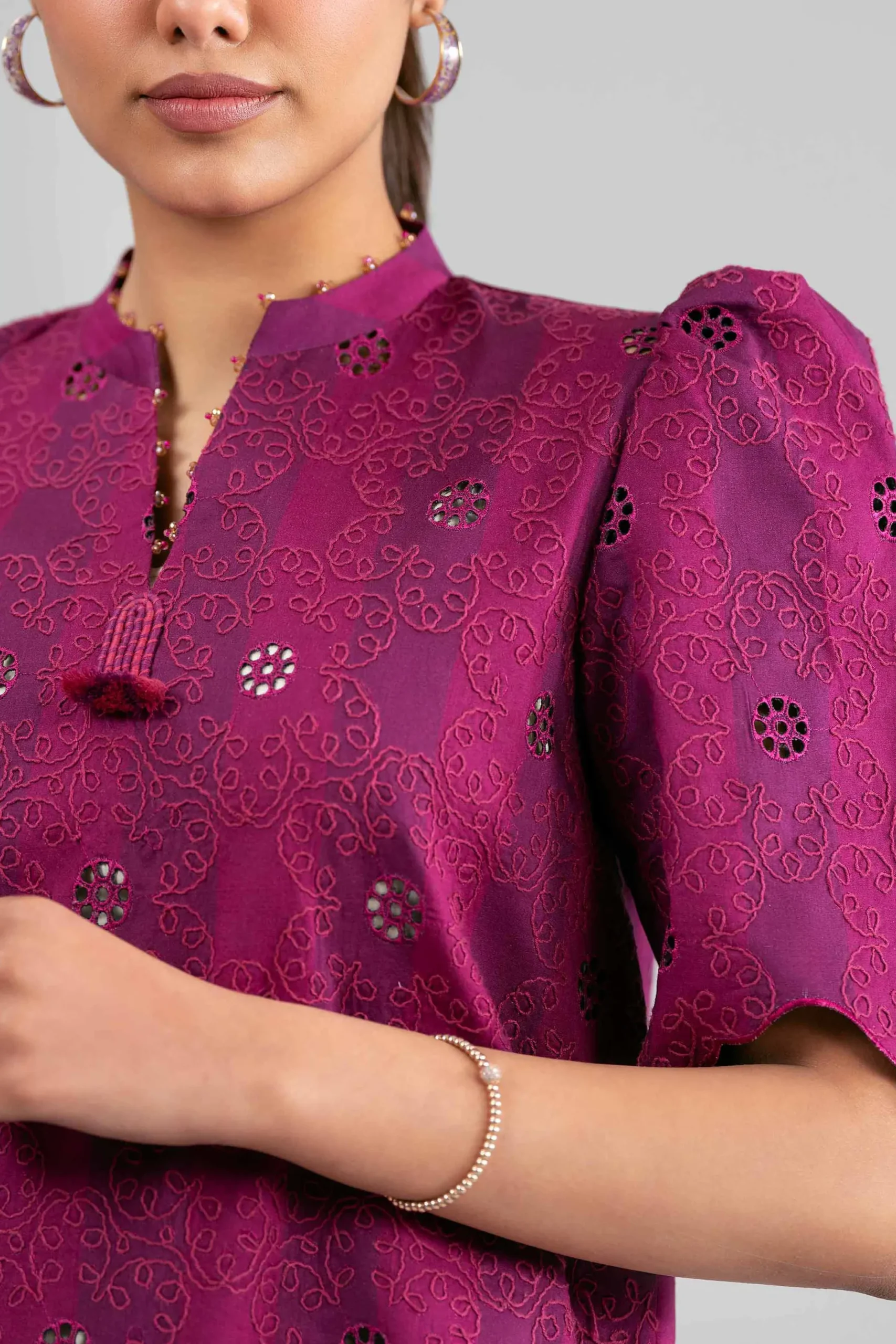 2 Piece - Embroidered Suit - 42601393