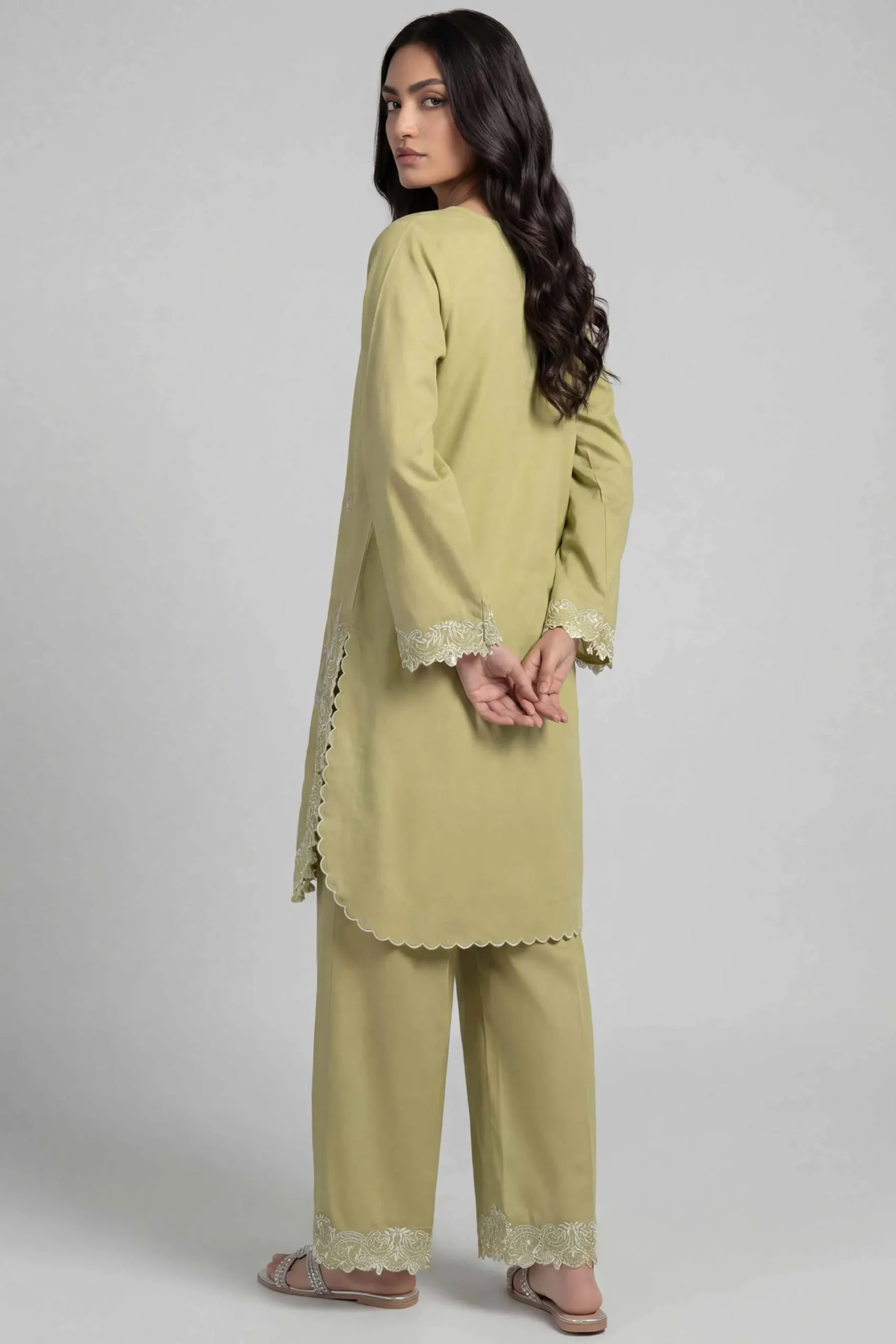 2 Piece - Embroidered Suit - 42601632