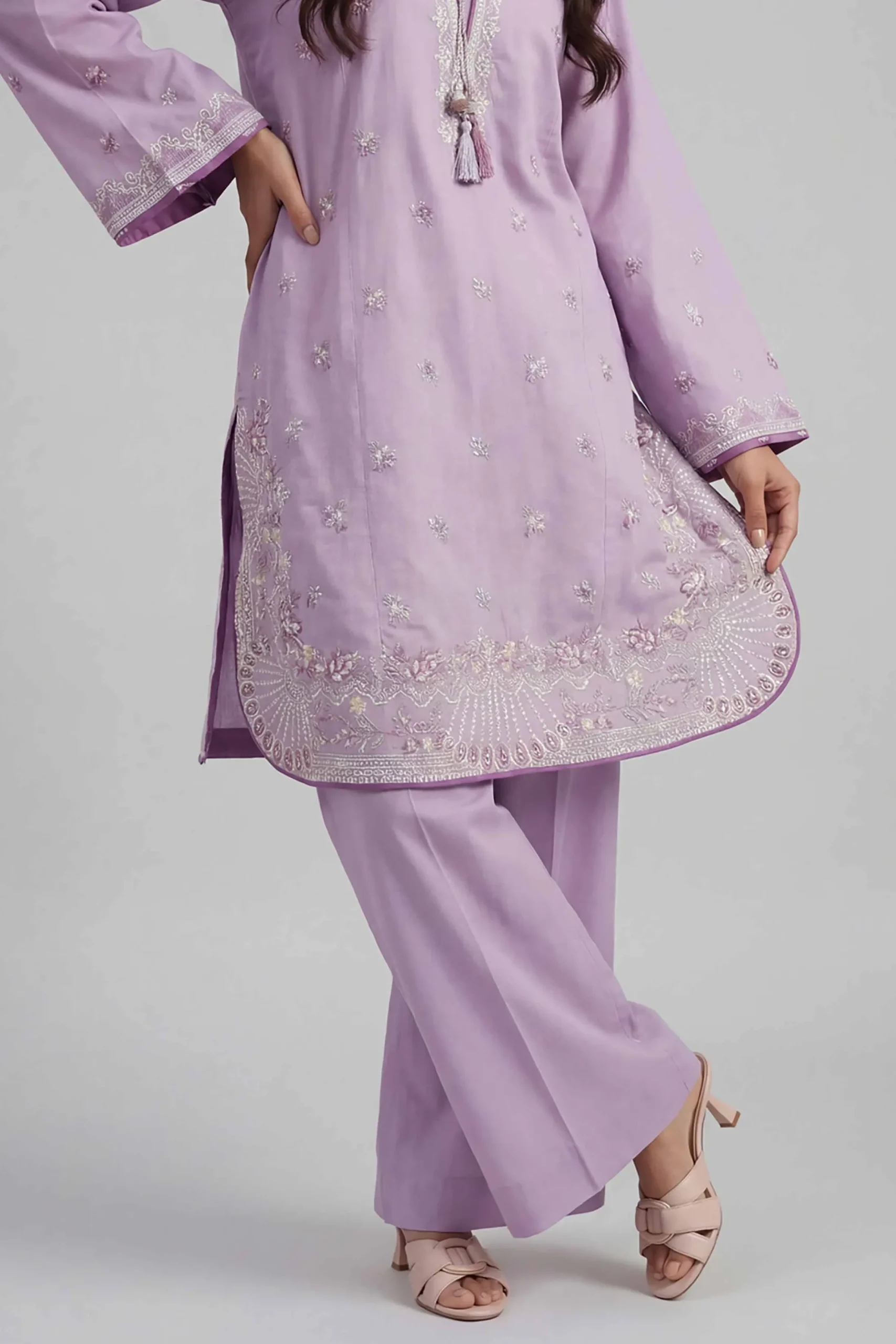 2 Piece - Embroidered Suit - 42601630