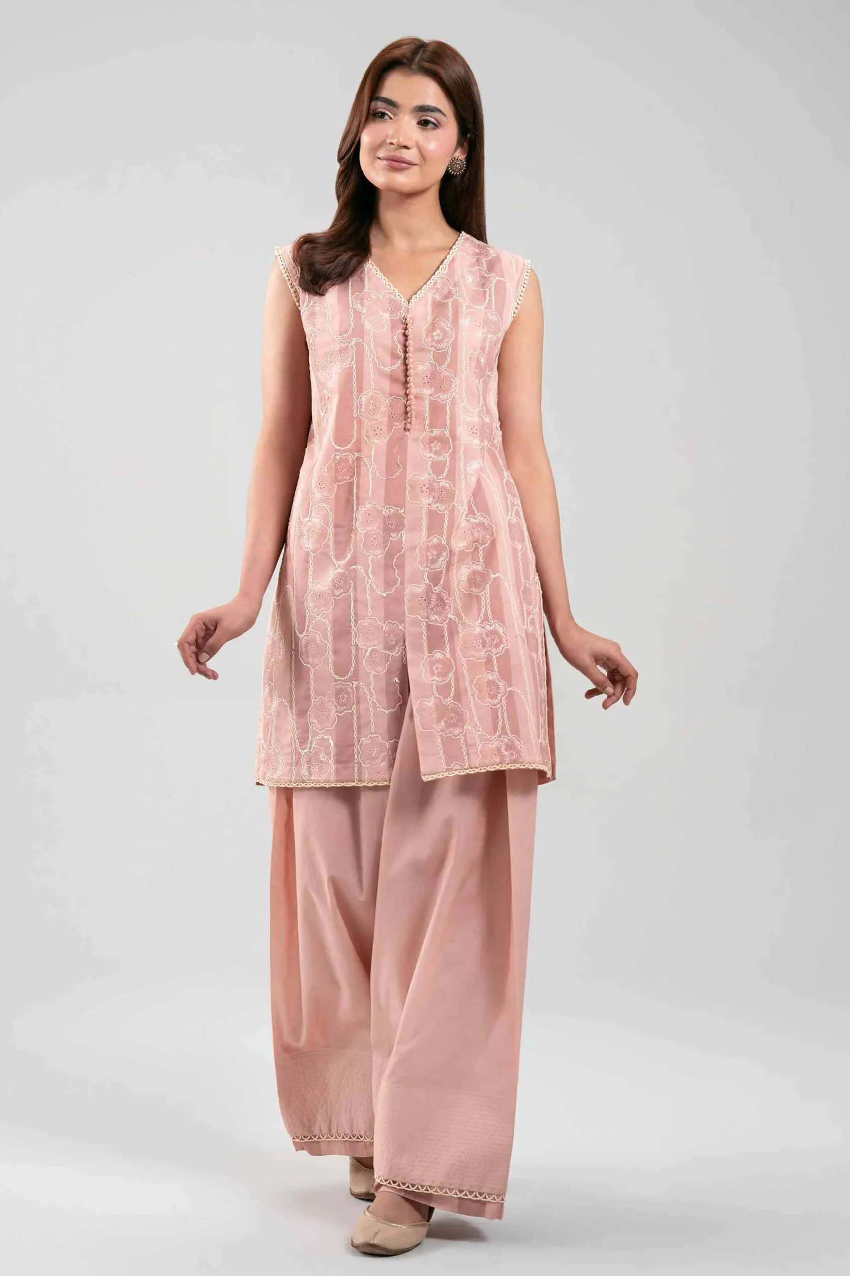 2 Piece - Embroidered Suit - 42601392