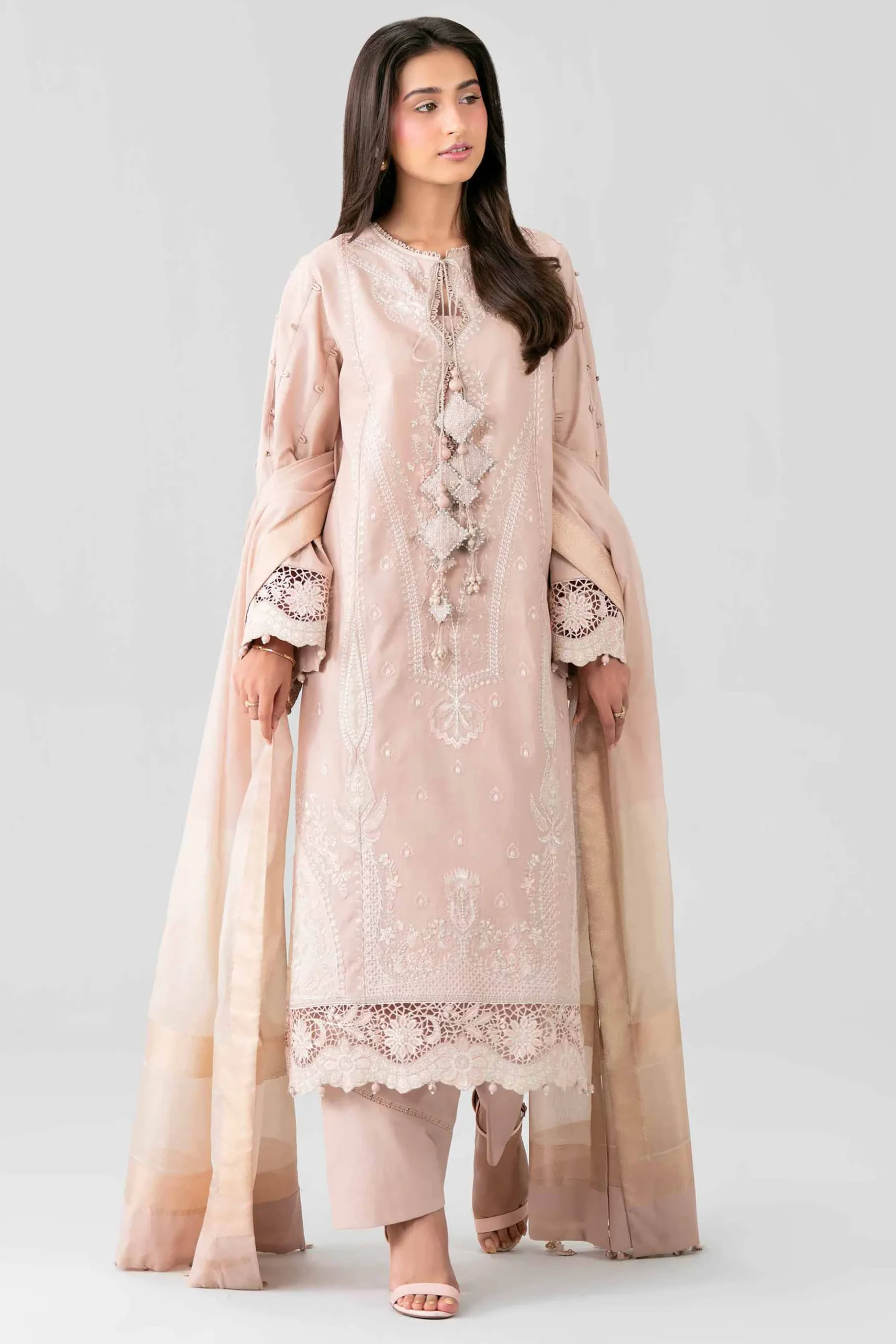 3 Piece - Embroidered Suit - 42601688