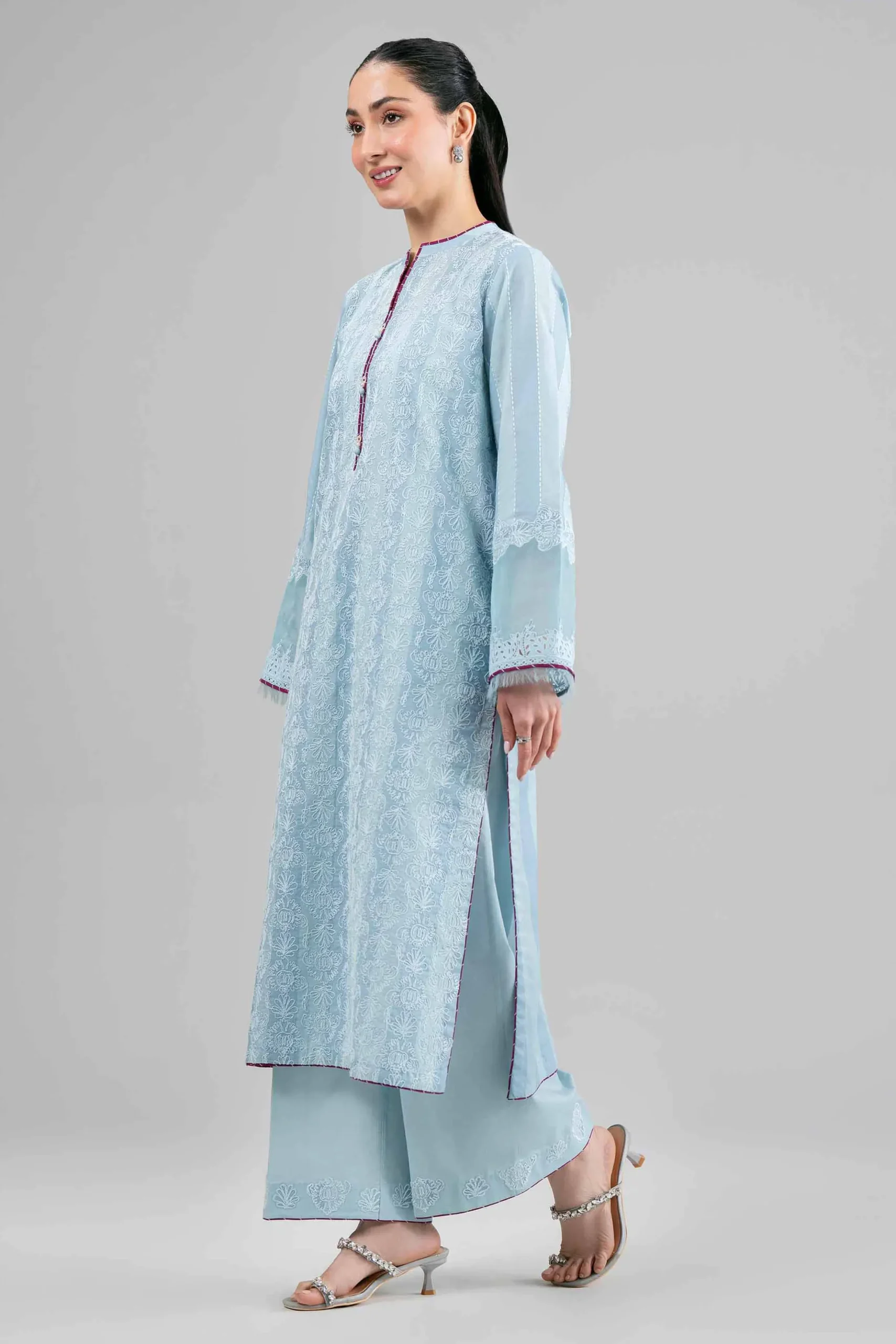 2 Piece - Embroidered Suit - 42601390
