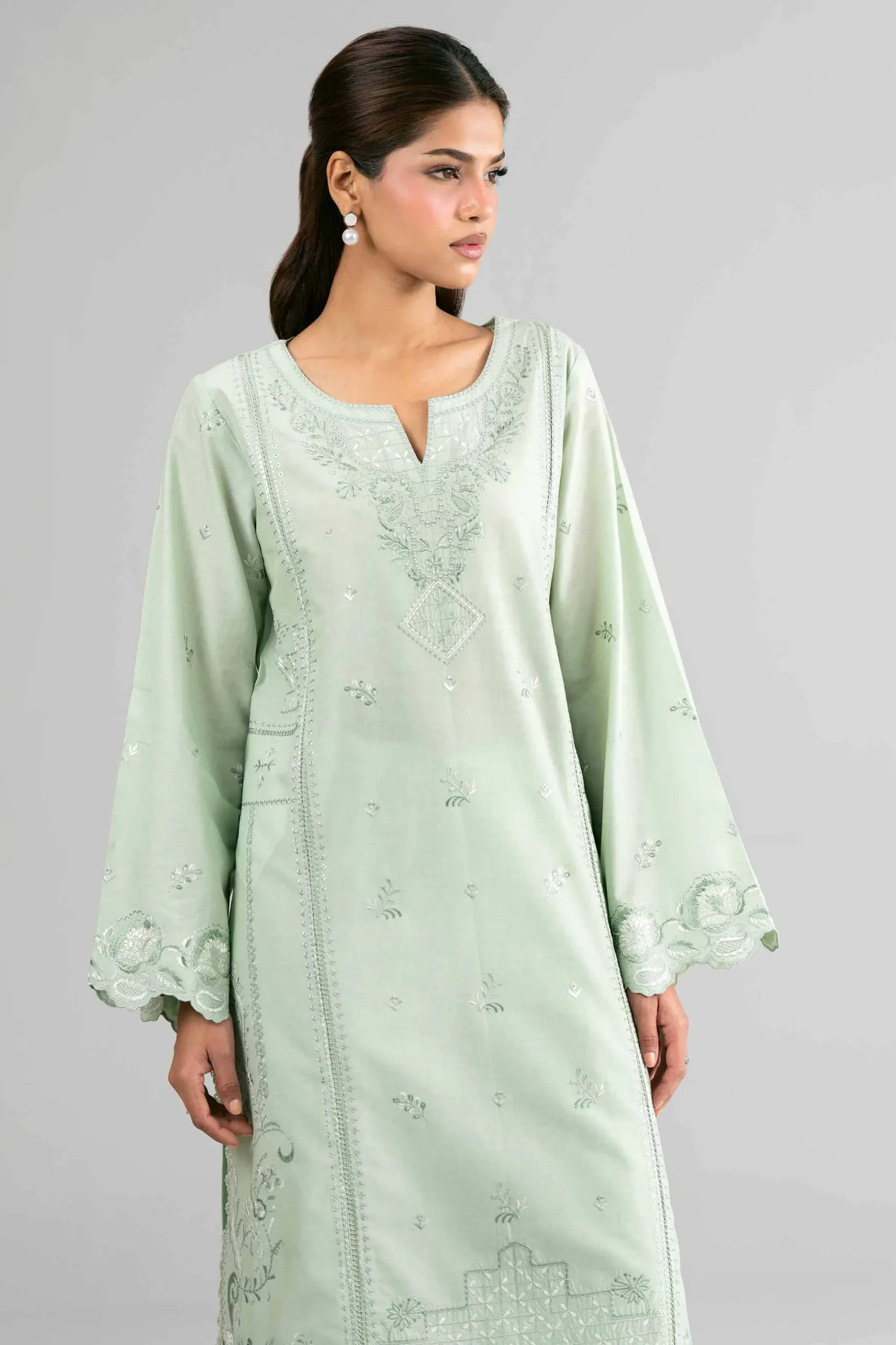 2 Piece - Embroidered Suit - 42601629
