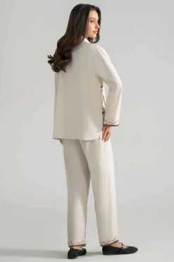 2 Piece - Embroidered Suit - AS26-26