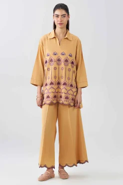 2 Piece - Embroidered Suit - AS26-28