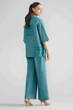 2 Piece - Embroidered Suit - AS26-39