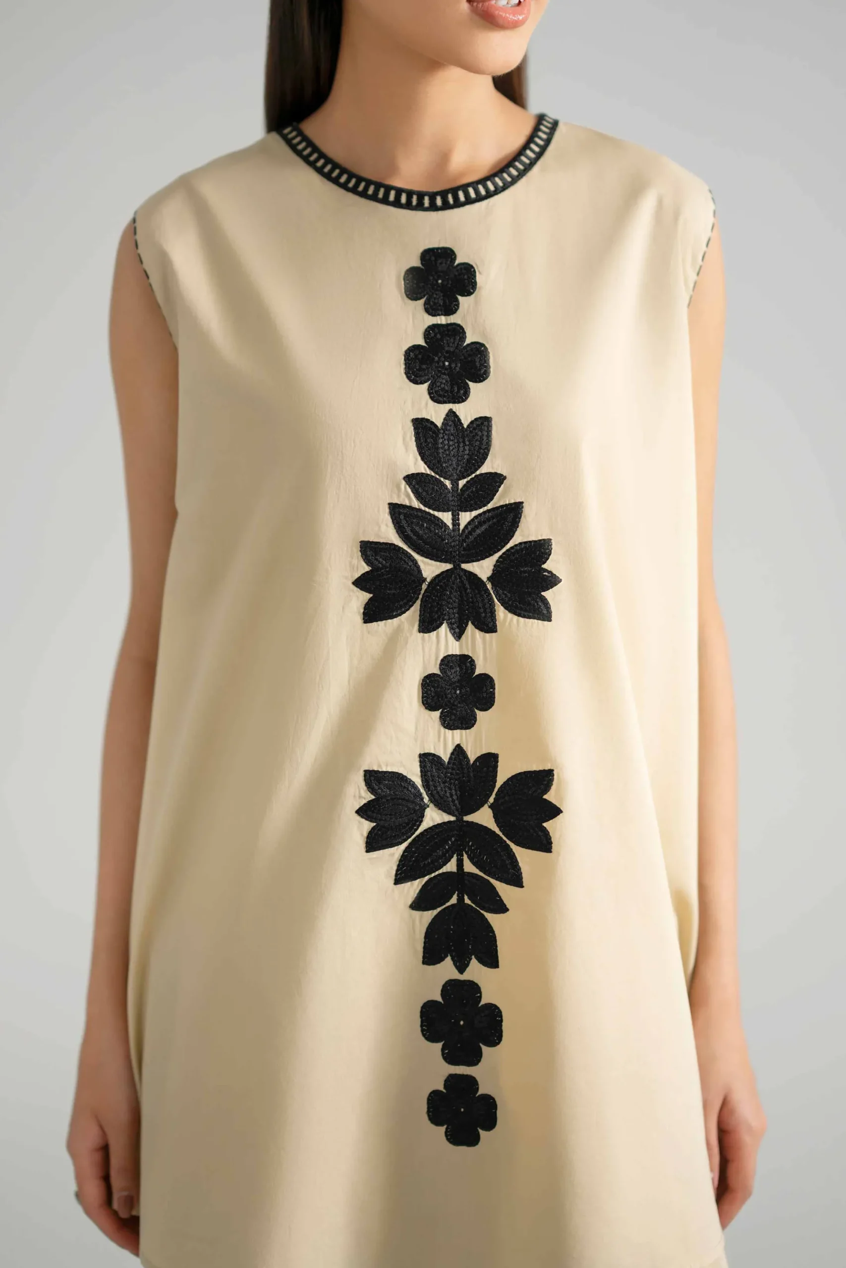 2 Piece - Embroidered Suit - AS26-84