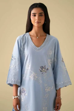 3 Piece - Embroidered Suit - KFE26-85
