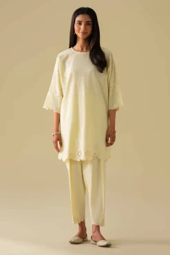 2 Piece - Embroidered Suit - KFE26-92