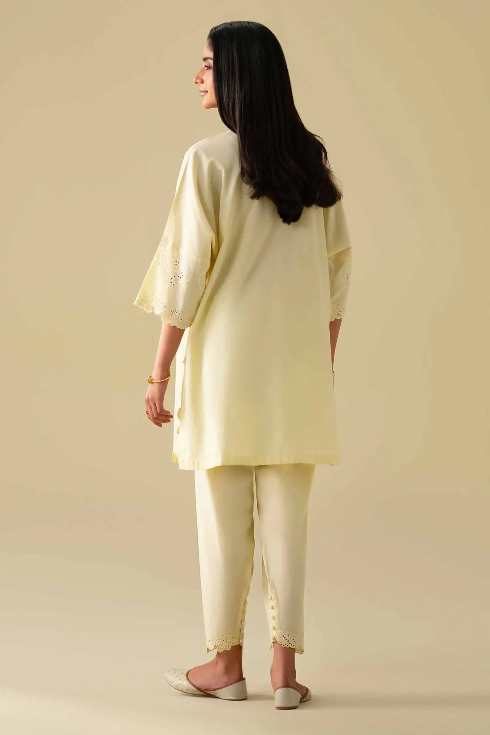 2 Piece - Embroidered Suit - KFE26-92